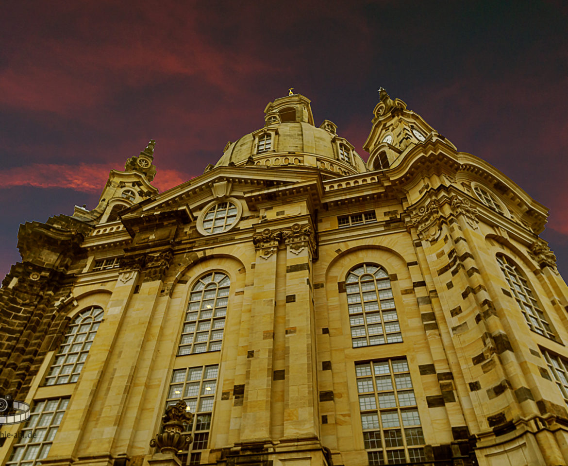 Frauenkirche in Dresden – Photoshopbearbeitung